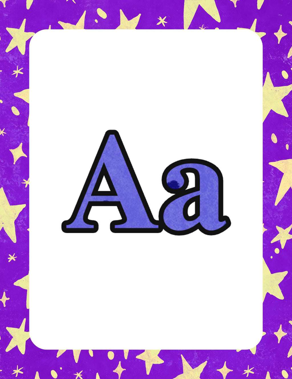 Russian Alphabet Flashcards - Cyrillic Printable for Kids - Digital Download