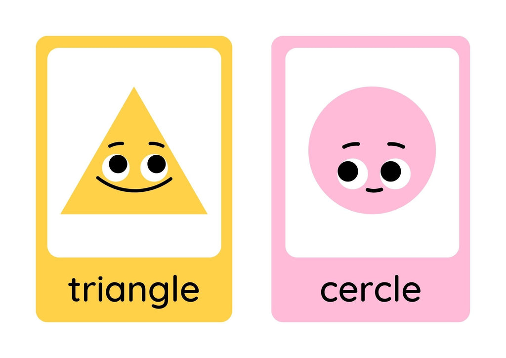 French Beginners' Printable Flashcards Bundle